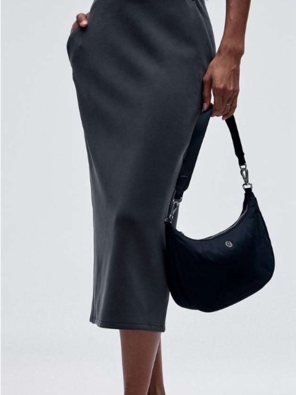 Lululemon Softstreme HR Midi Skirt in Black NWT Size 4